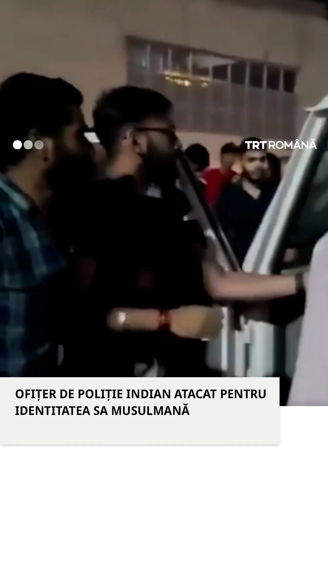 Ofițer de poliție indian atacat pentru identitatea sa musulmană